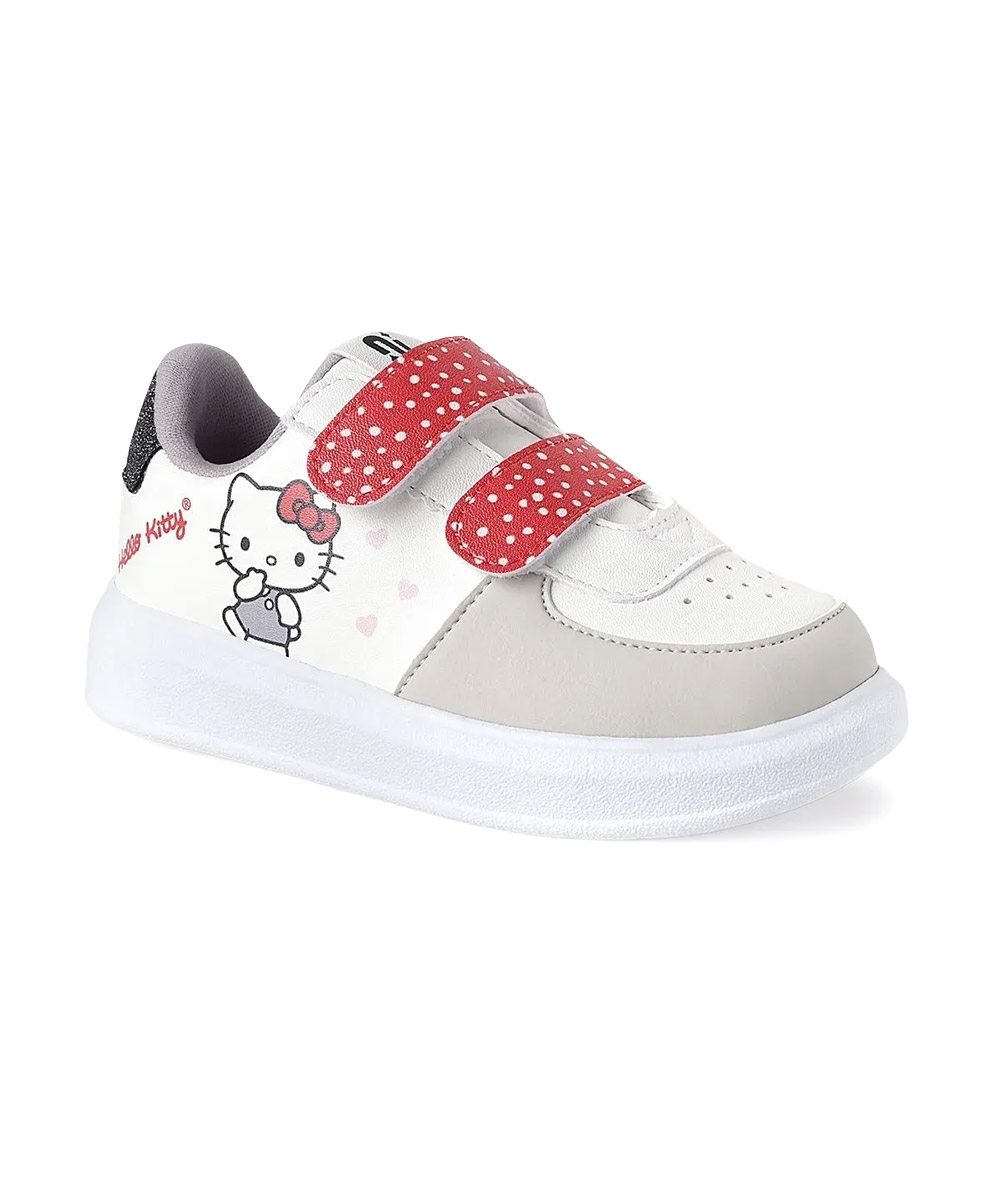 Tênis Infantil Novopé Hello Kitty Tiras 28/33 Branco