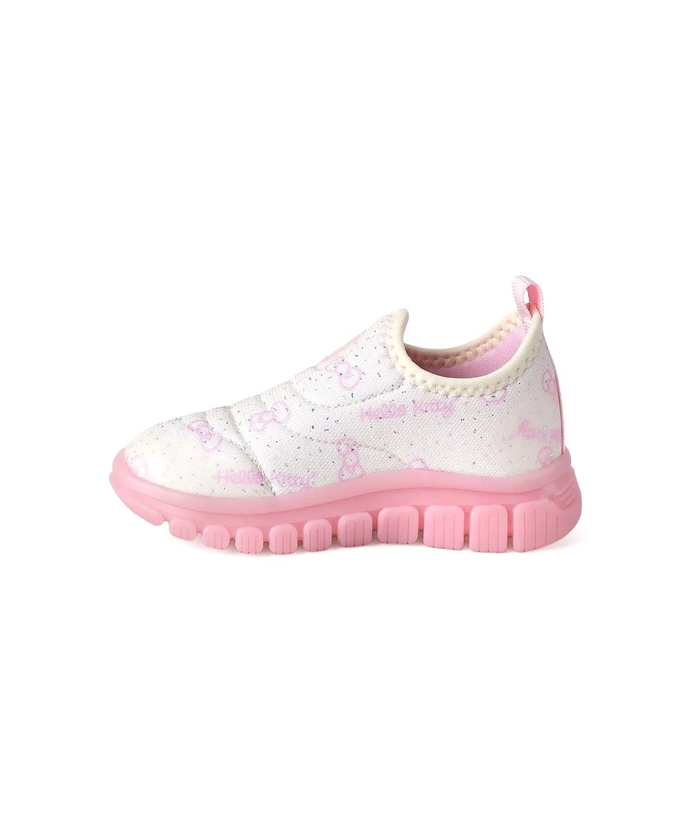 Tênis Infantil Novopé Hello Kitty Led 28/32 Off White
