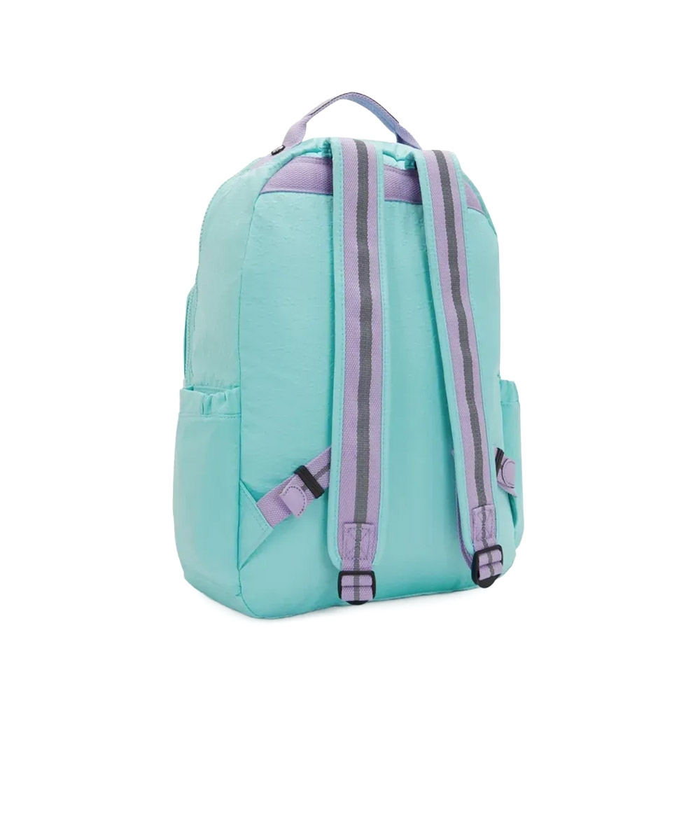 Mochila Kipling Seoul Funky Stars Emb Verde Agua