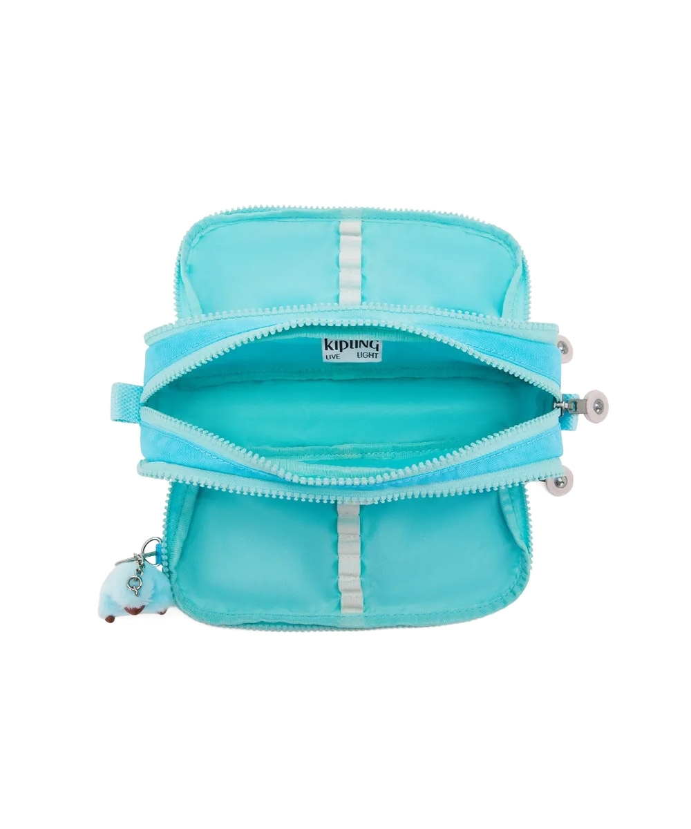Estojo Kipling Gitroy Galaxy Turq Turquesa