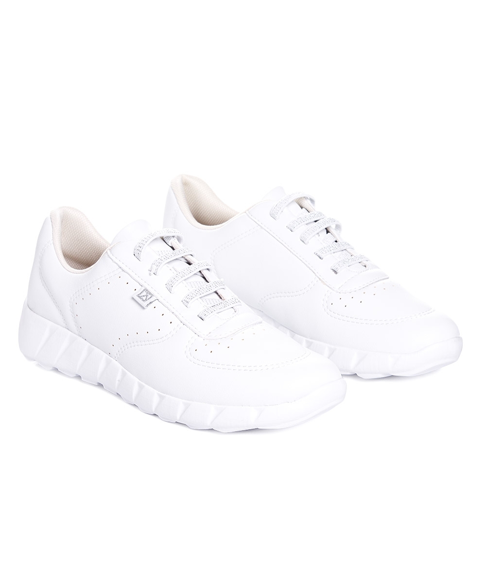 Tênis Feminino Piccadilly Fabi Calce Fácil. Branco