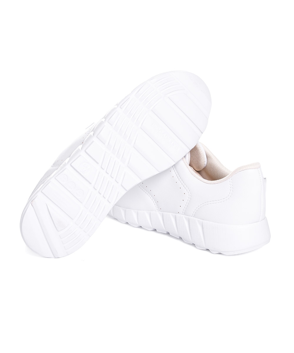 Tênis Feminino Piccadilly Fabi Calce Fácil. Branco