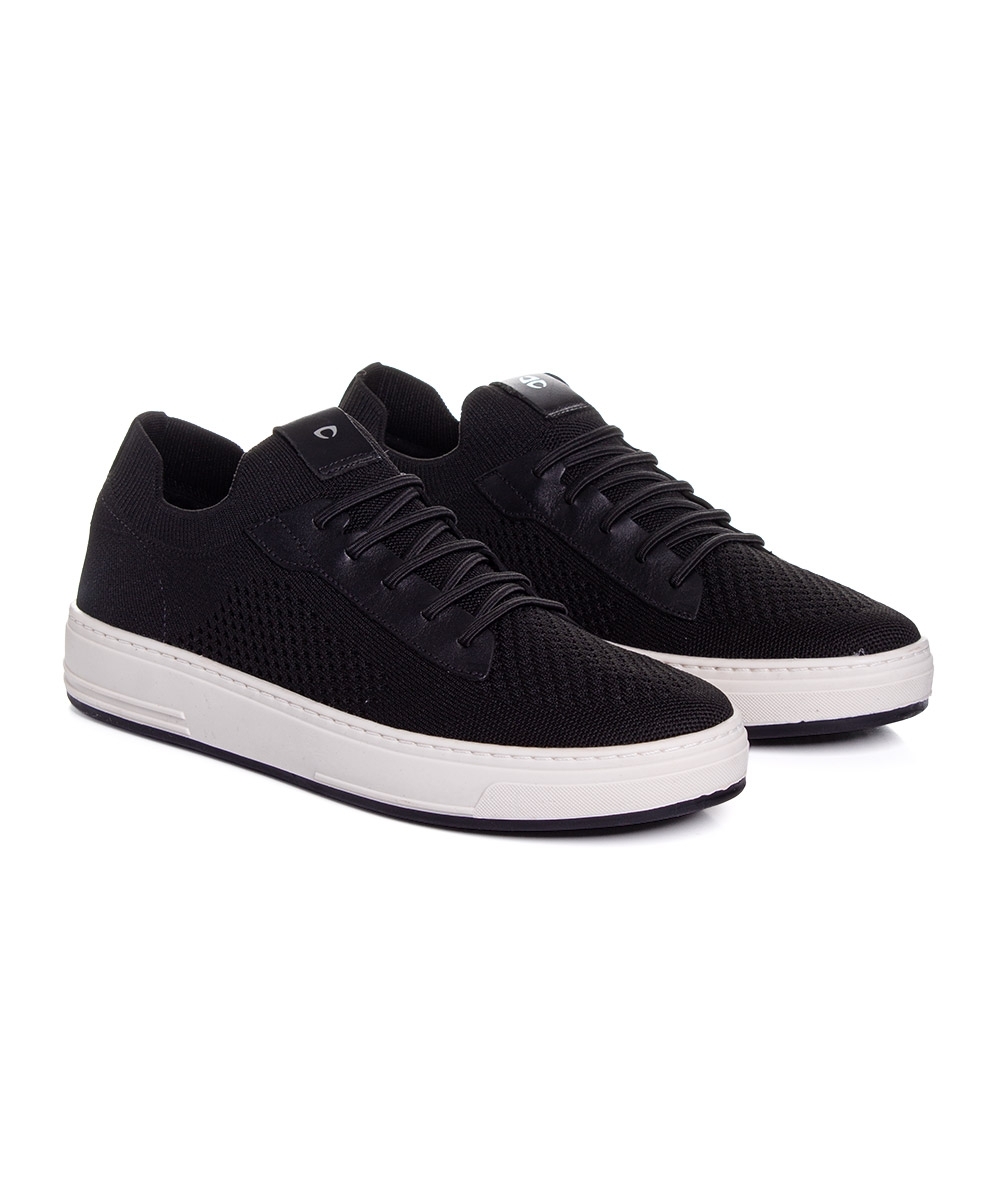 Tênis Masculino Ferriceli Knit Rover Preto