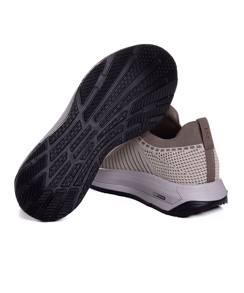 Tênis Masculino Ferriceli Knit Etron Bege
