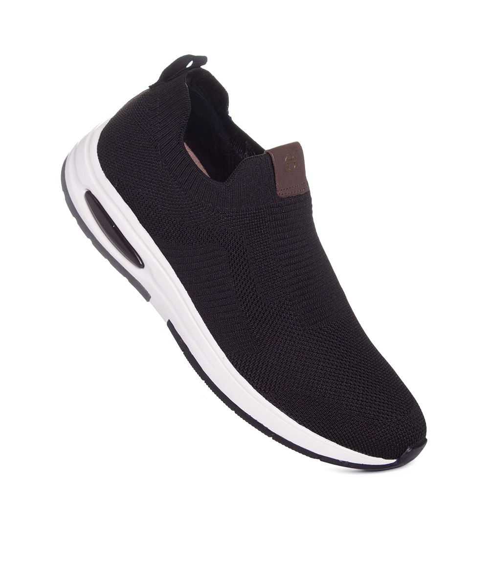 Tênis Masculino Ferriceli Knit Five Preto