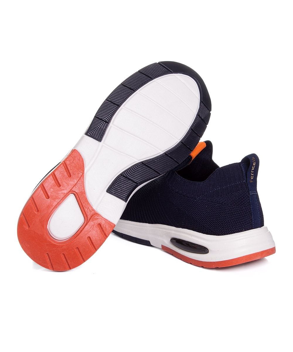 Tênis Masculino Ferriceli Knit Five Marinho