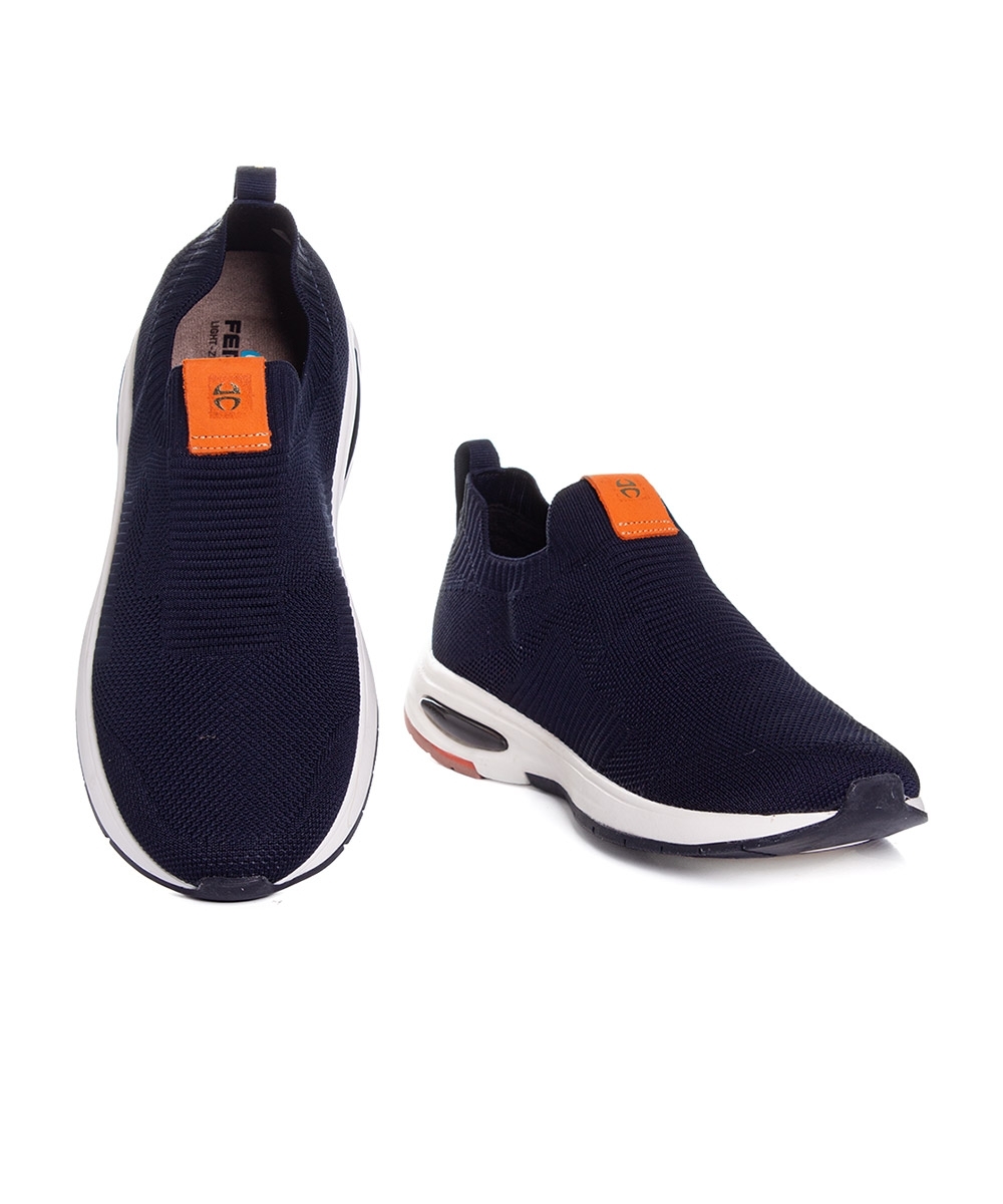 Tênis Masculino Ferriceli Knit Five Marinho