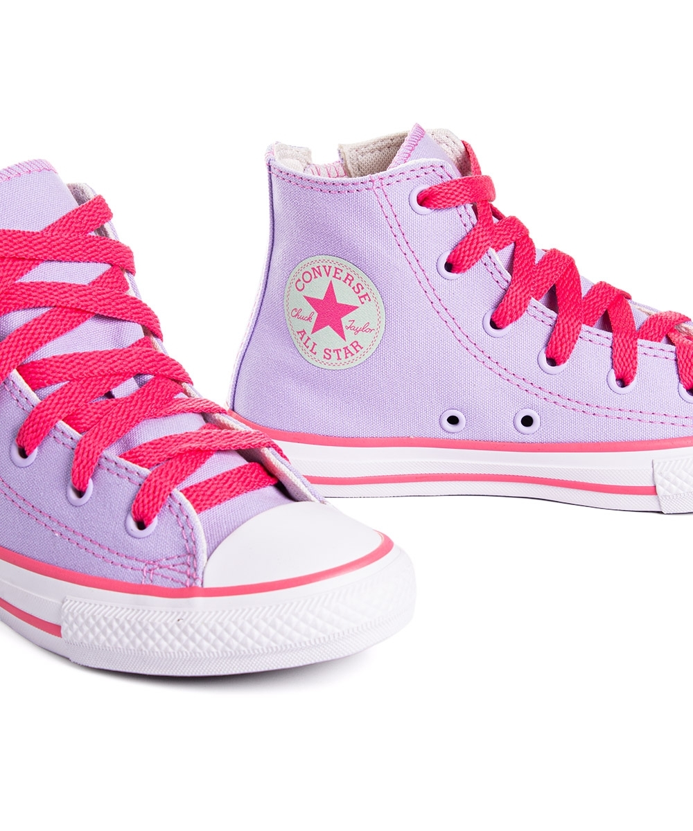 Tênis Infantil Converse All Star Side Zip Violeta