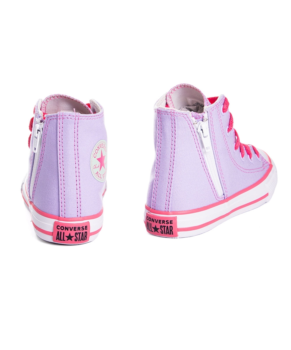 Tênis Infantil Converse All Star Side Zip Violeta