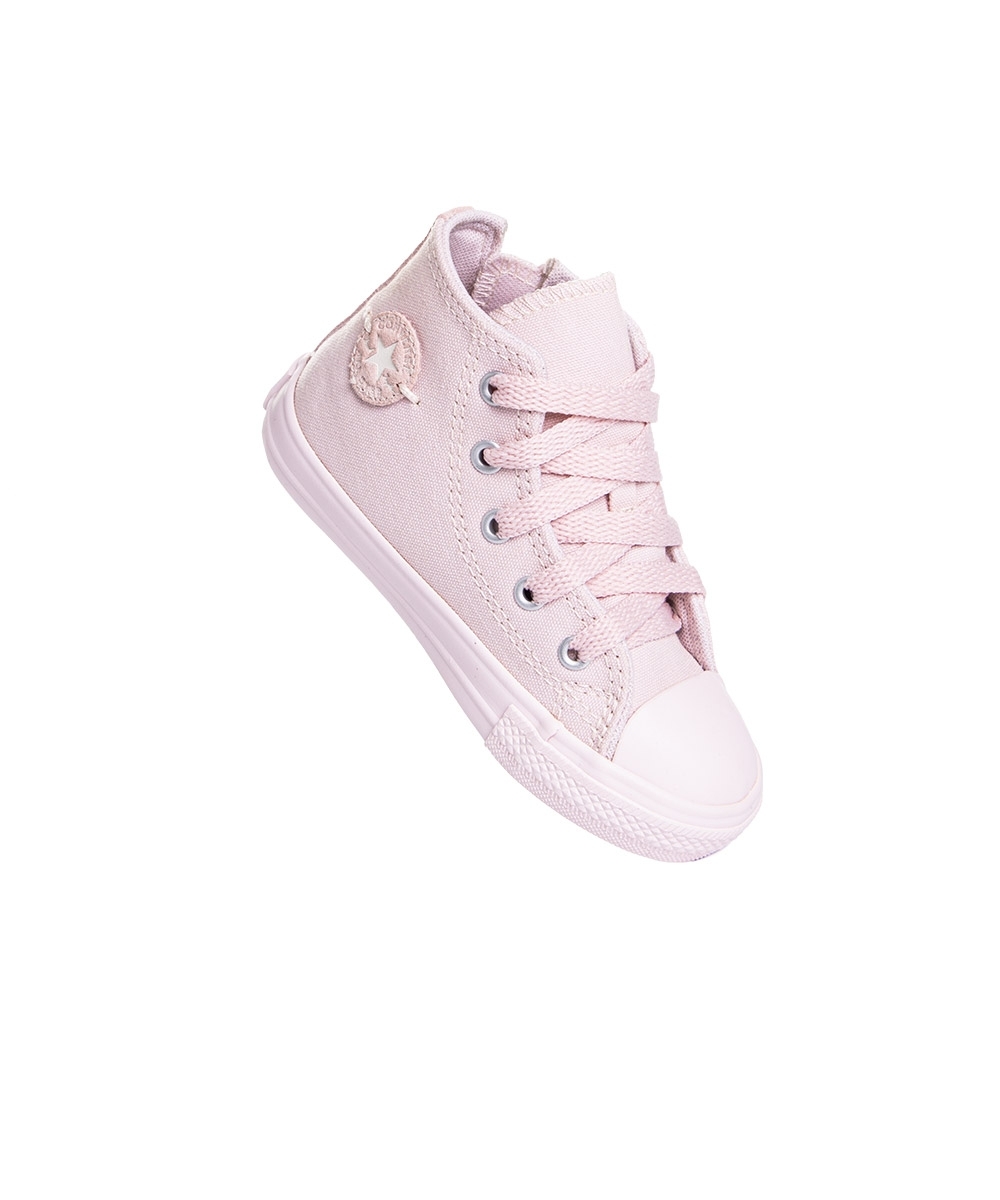 Tênis Infantil All Star Cano Alto Zip Modern Creme