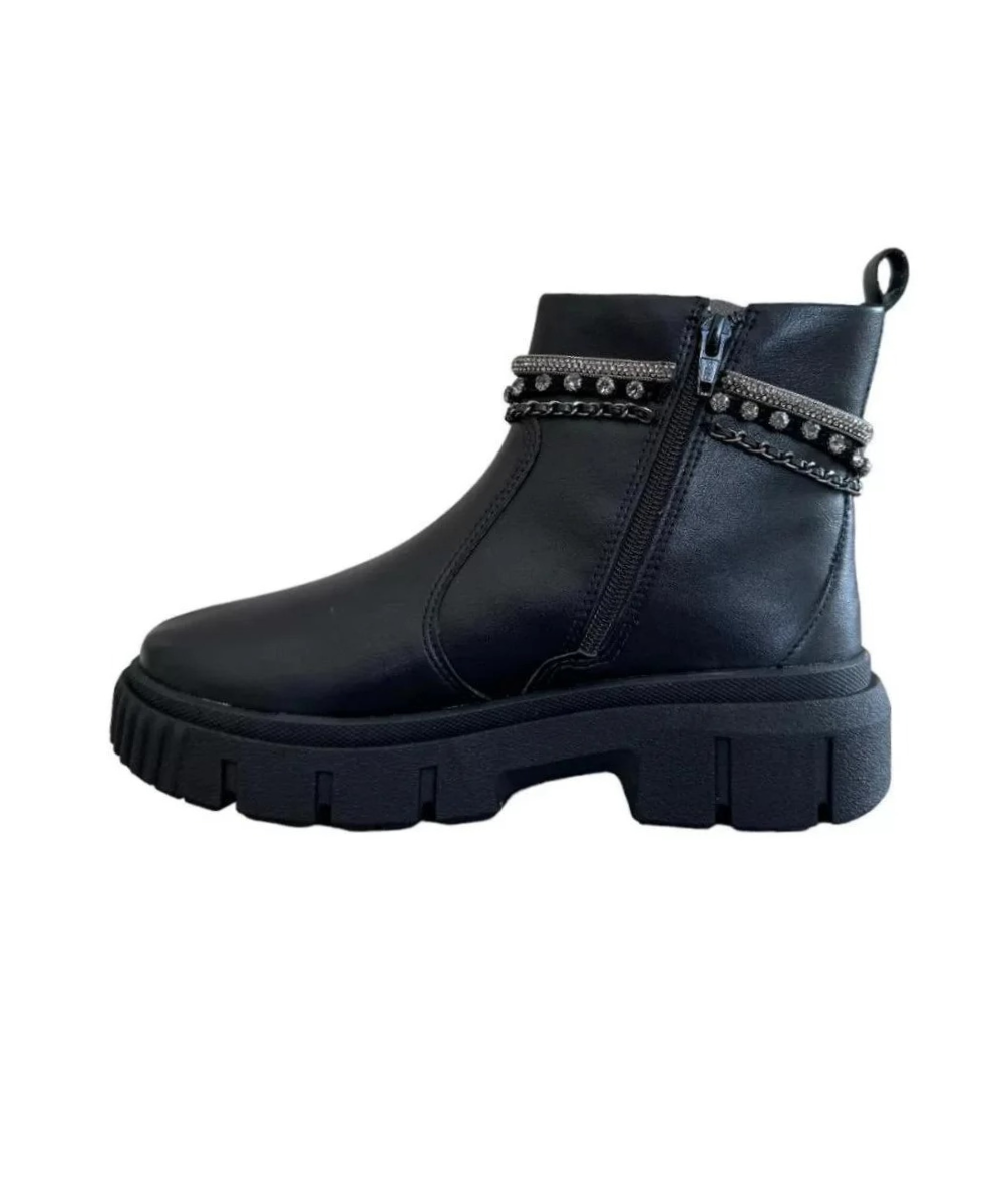 Bota Ramarim Tratorada Com Corrente Preto