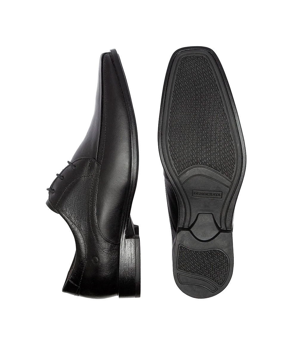 Sapato Masculino Democrata Unique Couro Preto