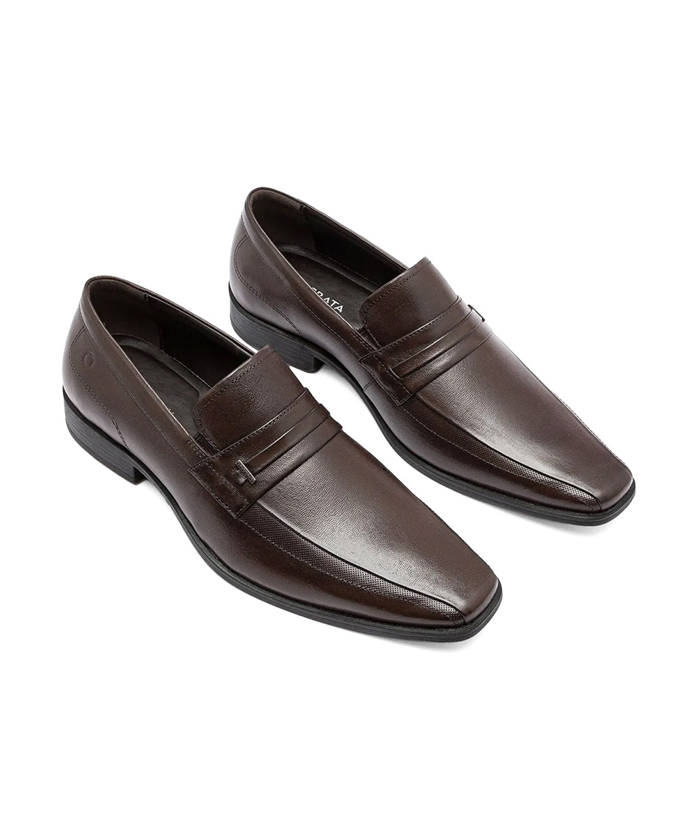 Sapato Masculino Democrata Unique Couro Café