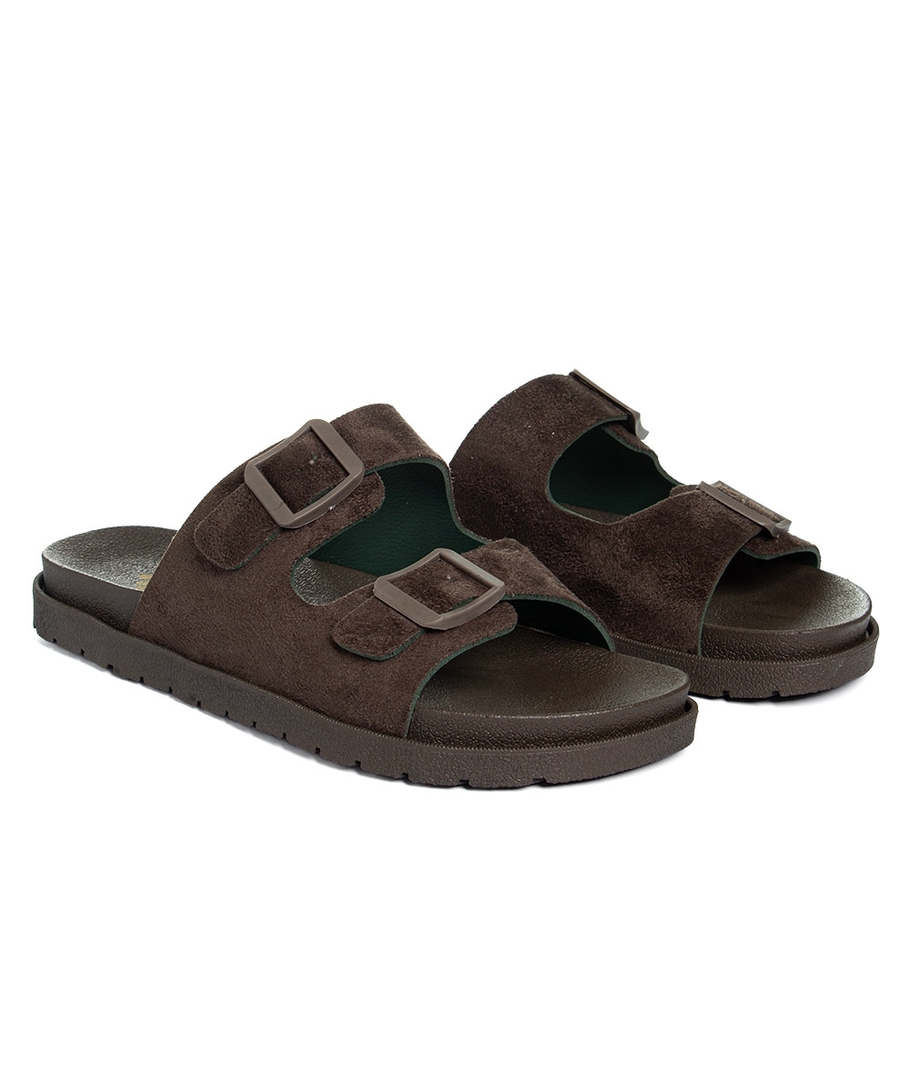 Tamanco Flatform Pixolé Fivelas Brk Verde