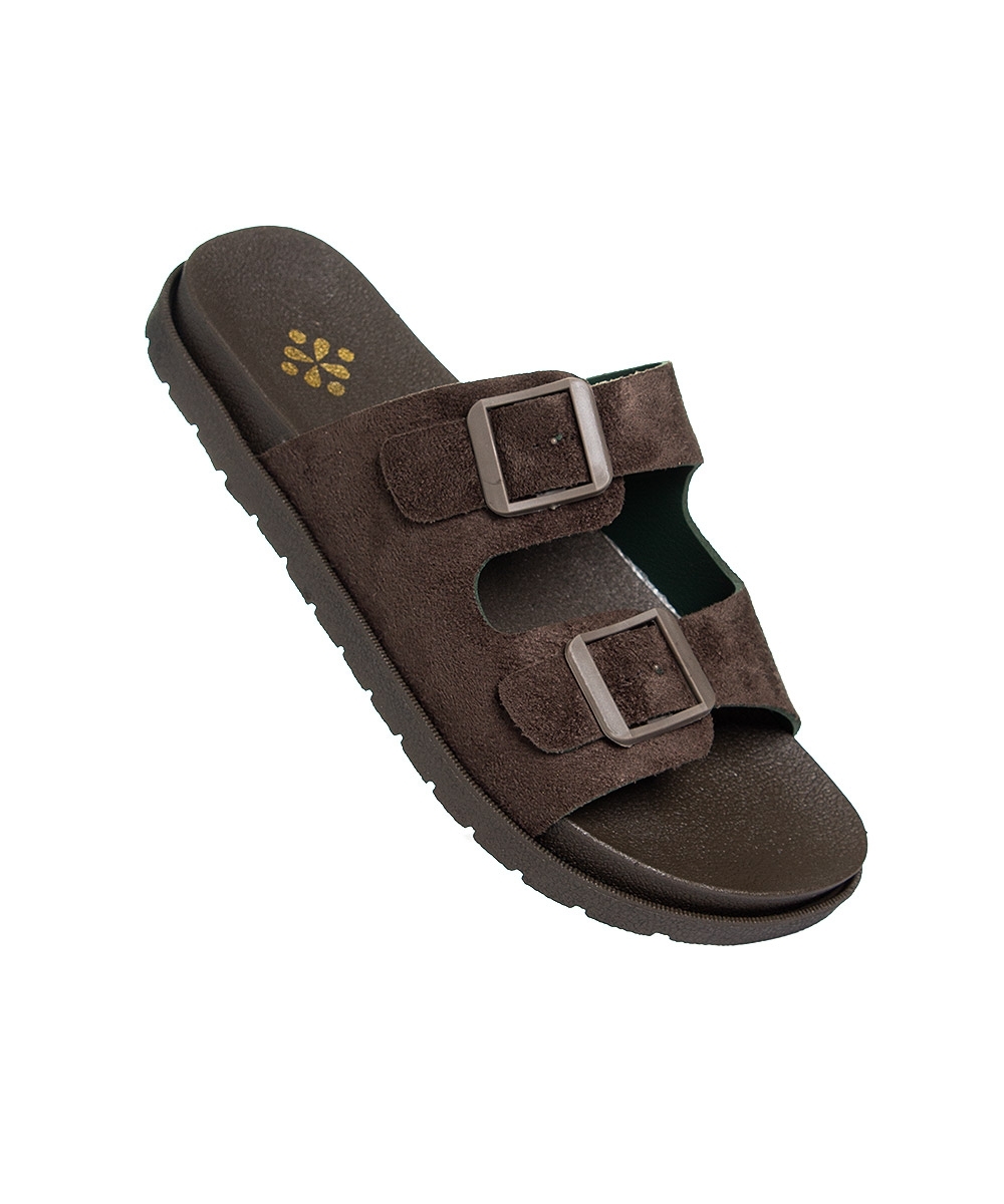 Tamanco Flatform Pixolé Fivelas Brk Verde