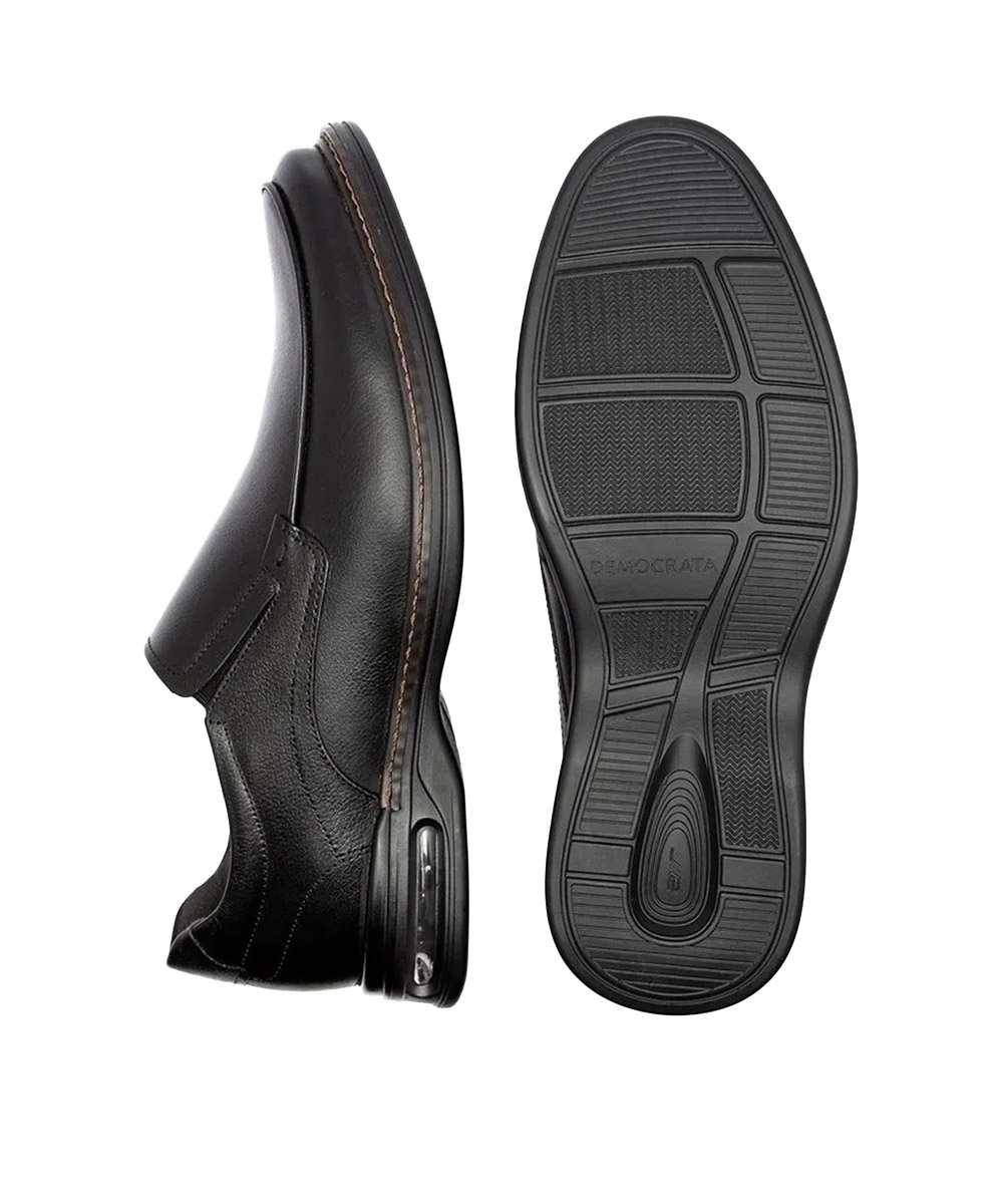 Sapato Masculino Democrata Air Magnum Preto