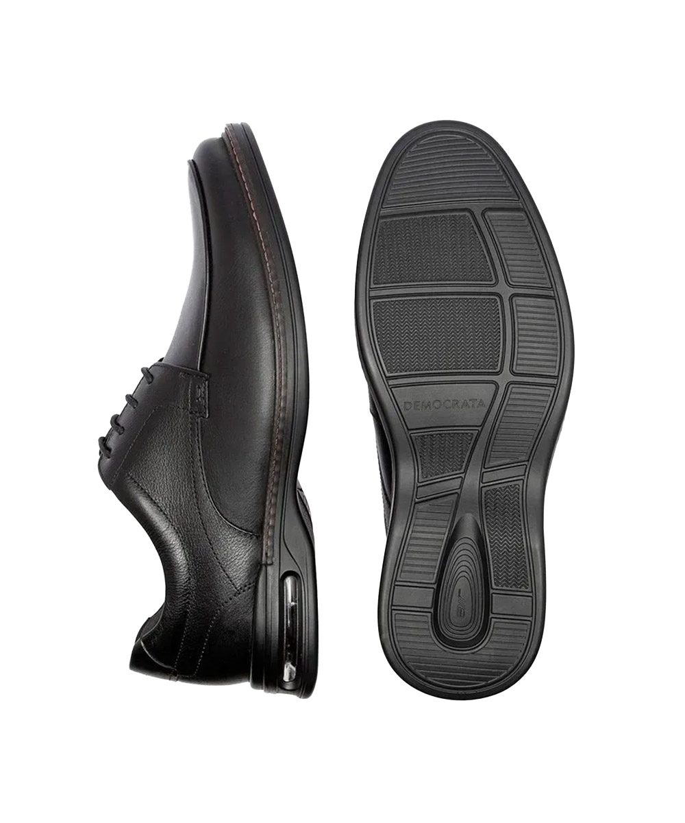 Sapato Democrata Air Magnum Couro Preto