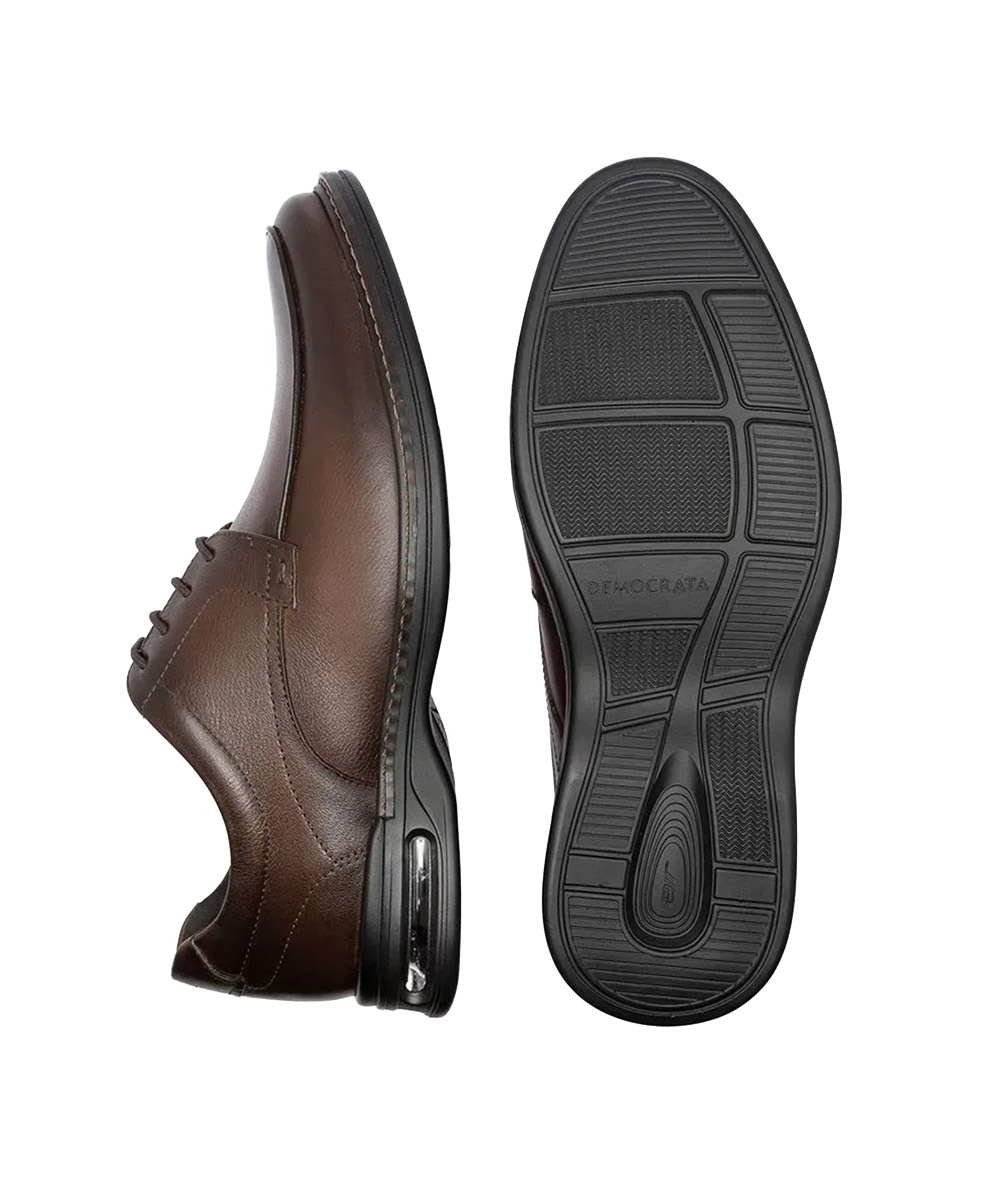 Sapato Democrata Air Magnum Couro Tan