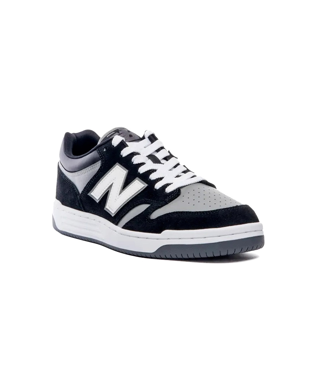 Tênis New Balance 480 Low Preto/cinza