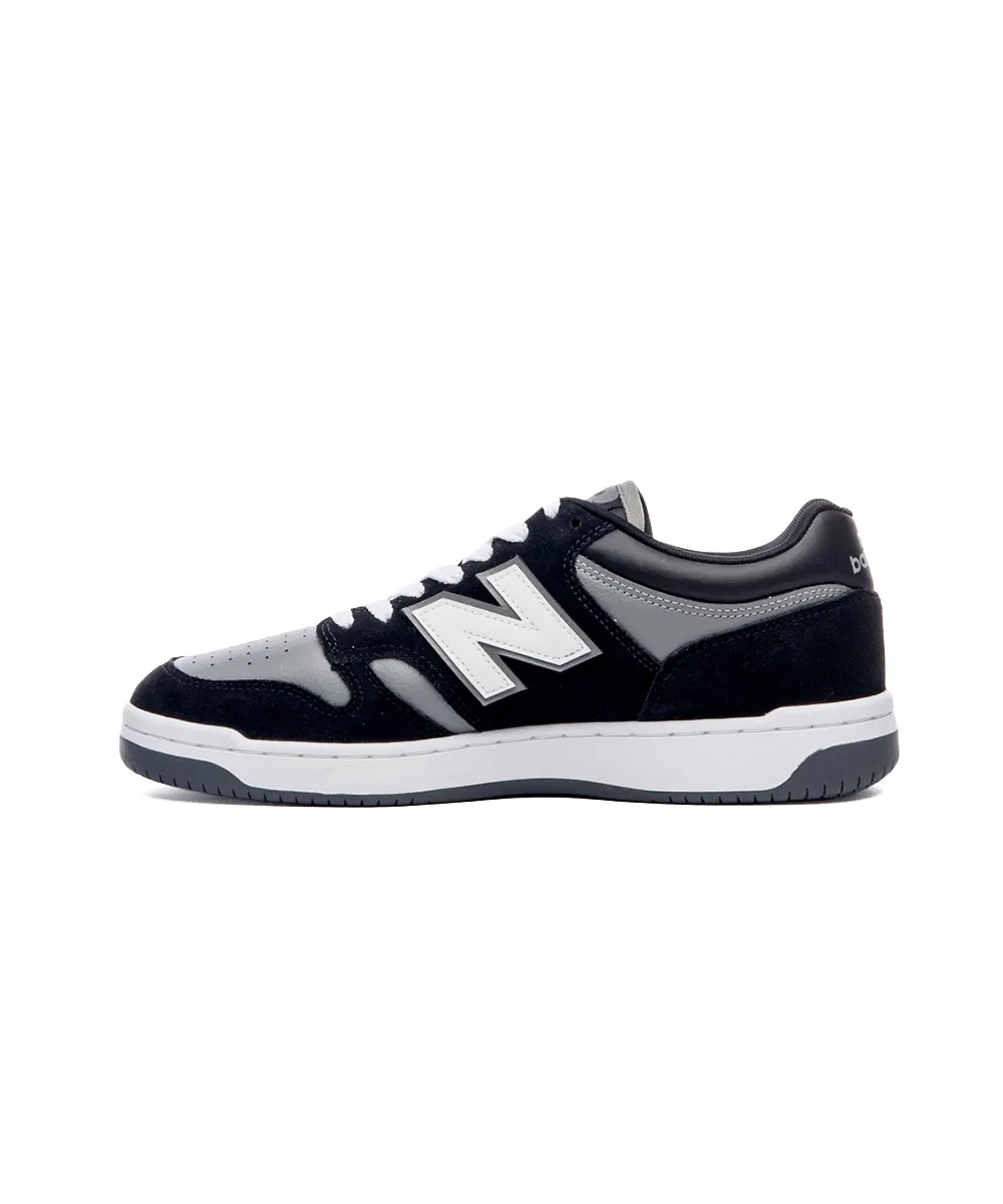 Tênis New Balance 480 Low Preto/cinza