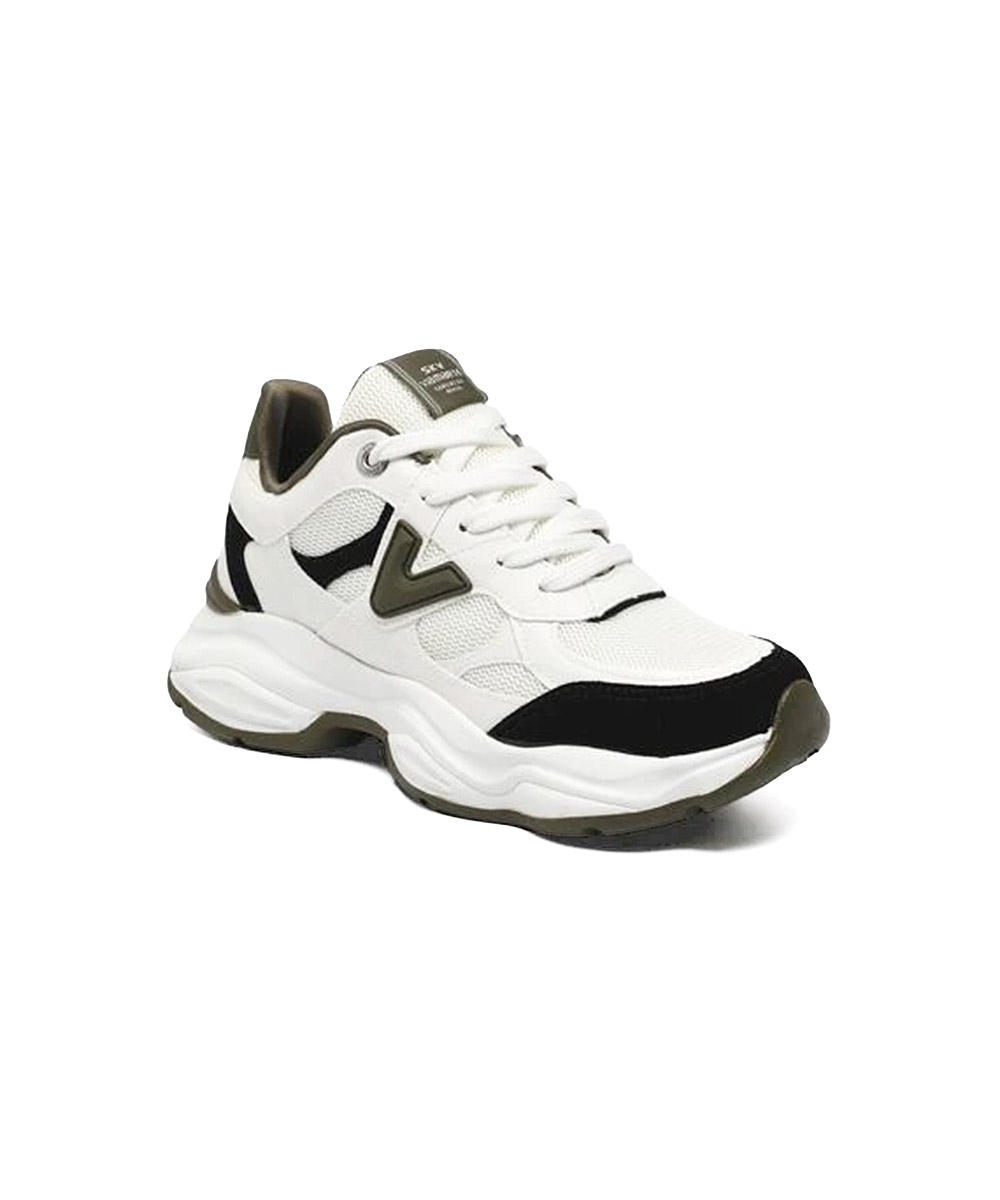 Tênis Feminino Via Marte Chunky Casual Preto/branco
