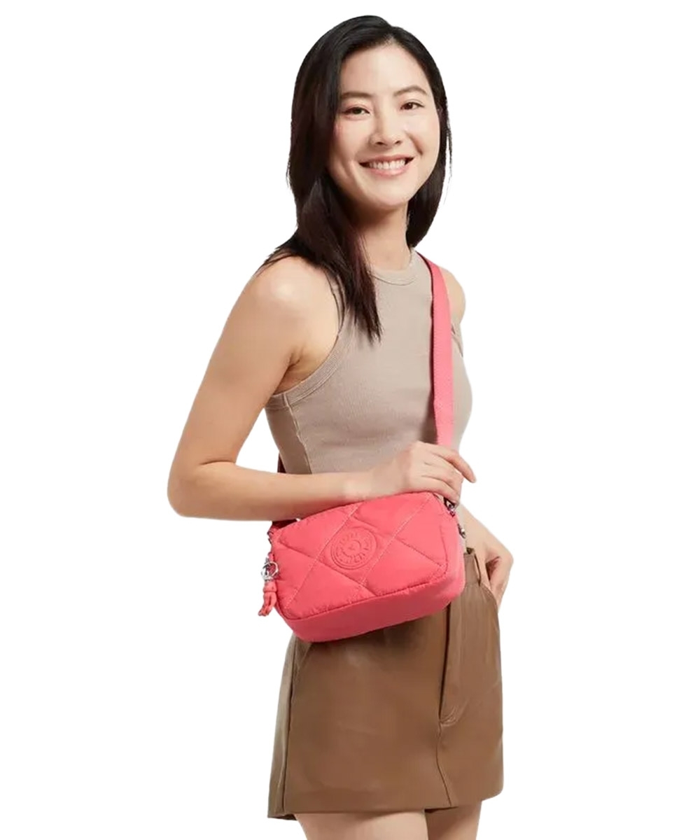 Bolsa Kipling Milda Cosmic Pink Ql Coral