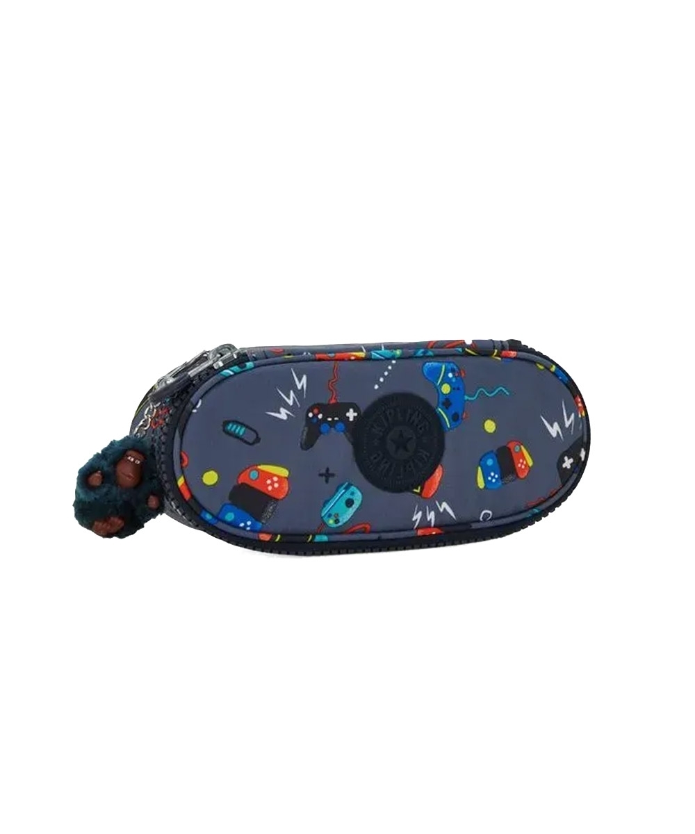 Estojo Kipling Duobox Estampado I6231-t6t Cinza