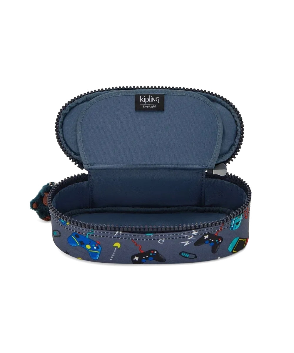 Estojo Kipling Duobox Estampado I6231-t6t Cinza