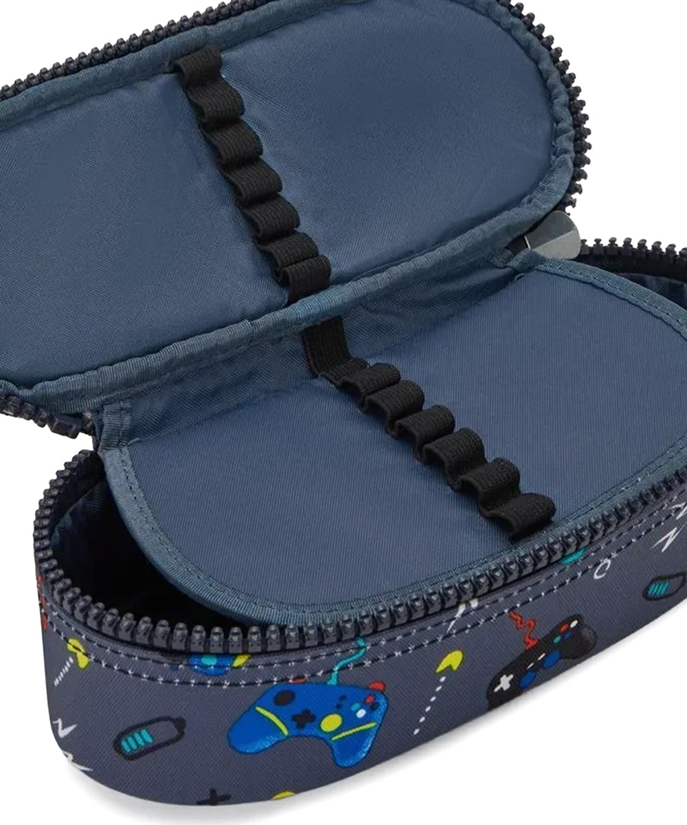 Estojo Kipling Duobox Estampado I6231-t6t Cinza