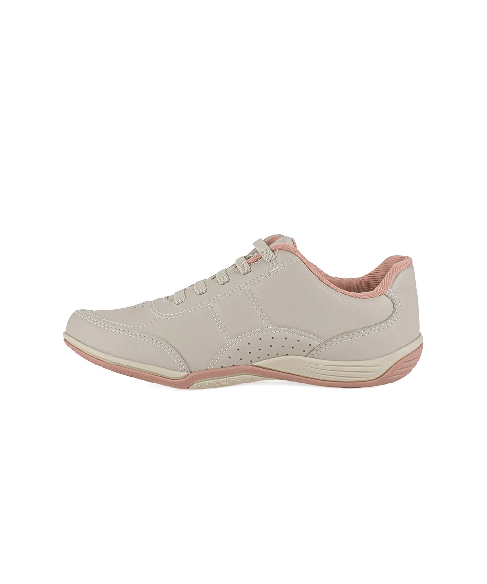 Tênis Feminino Kolosh Casual Ziper Cinza