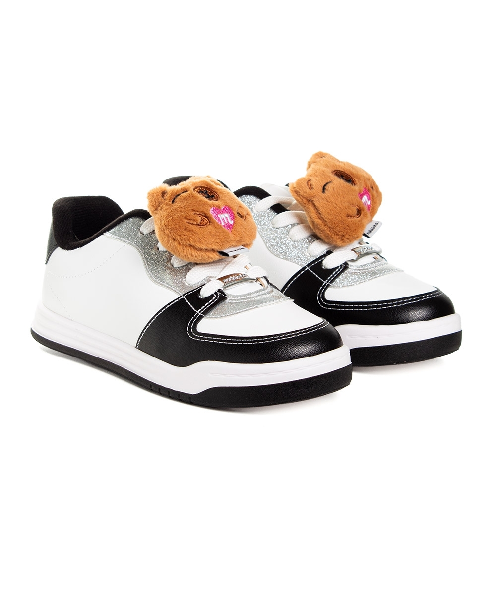 Tênis Infantil Molekinha Capivara Branco/preto