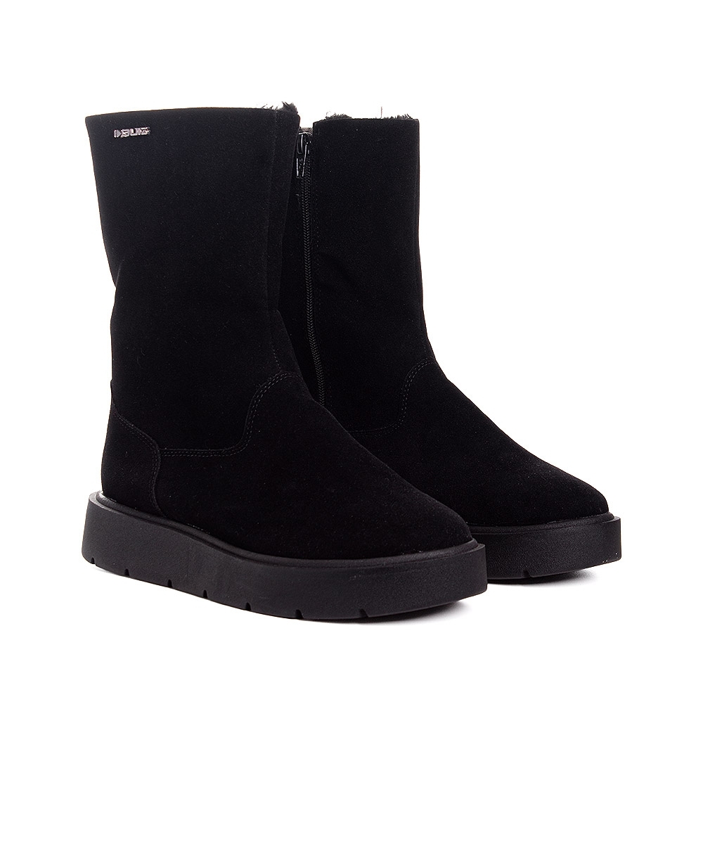 Bota Feminina Quiz Forrada Pelos Inverno Preto