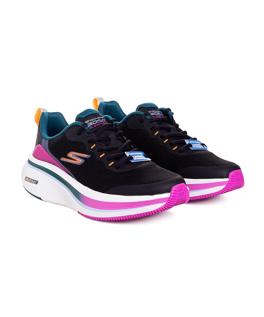 Tênis Feminino Skechers Go Run Elevate 2.0 Preto