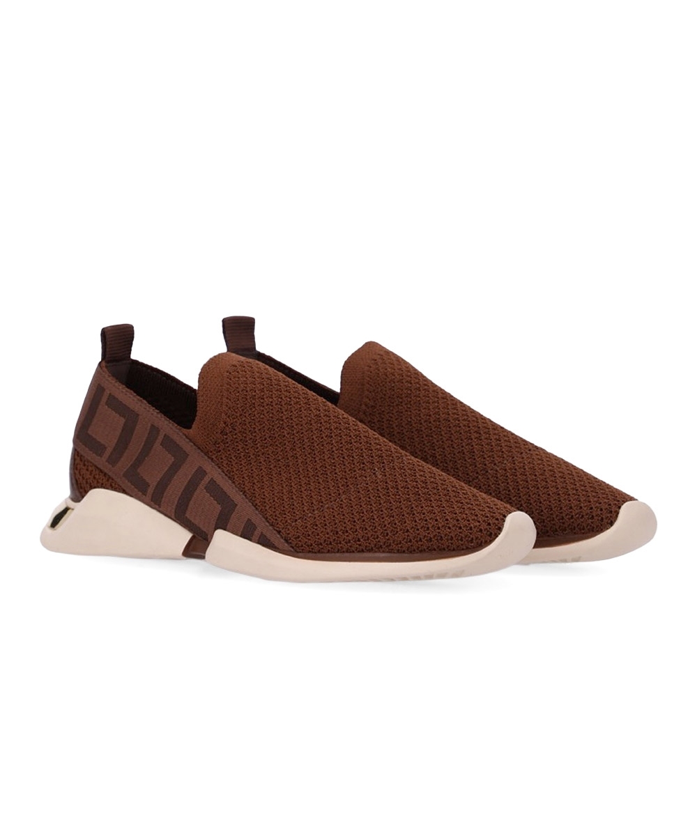 Tênis Feminino Luz Da Lua Knit MARROM