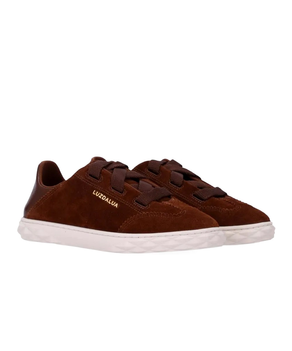 Tênis Feminino Luz Da Lua Saara Couro Marrom