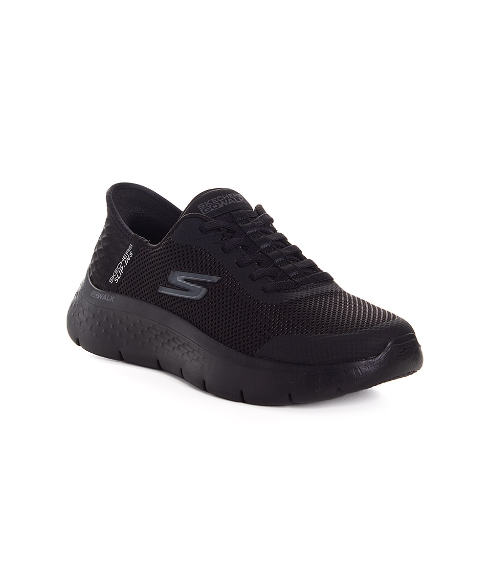 Tênis Feminino Skechers Go Walk Flex Slip-ins Preto