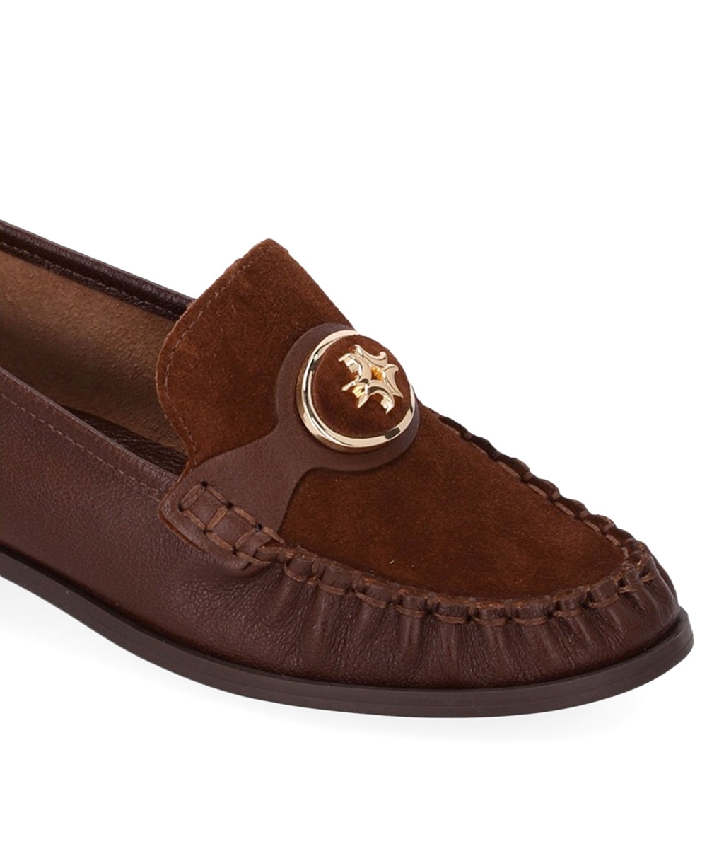 Mocassim Feminino Luz Da Lua Couro Atacama Marrom