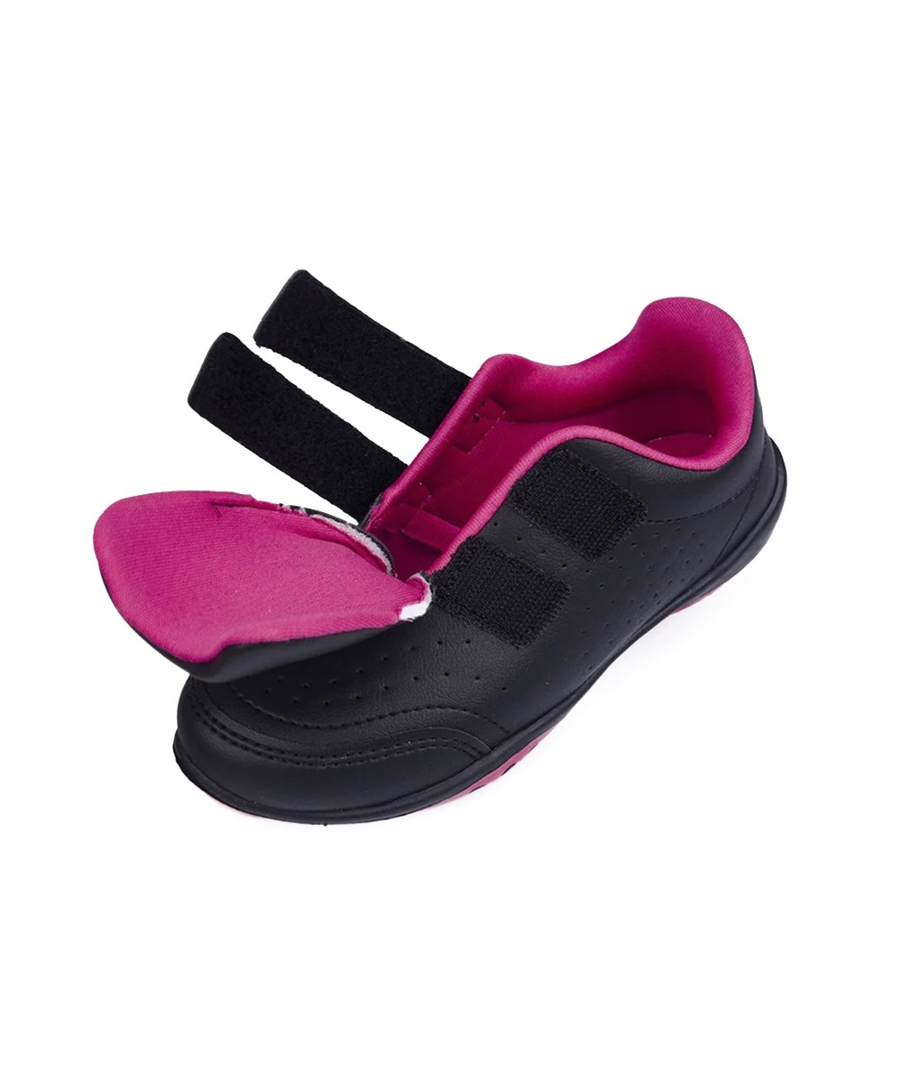 Tênis Infantil Pampili Honey Escolar Preto/pink