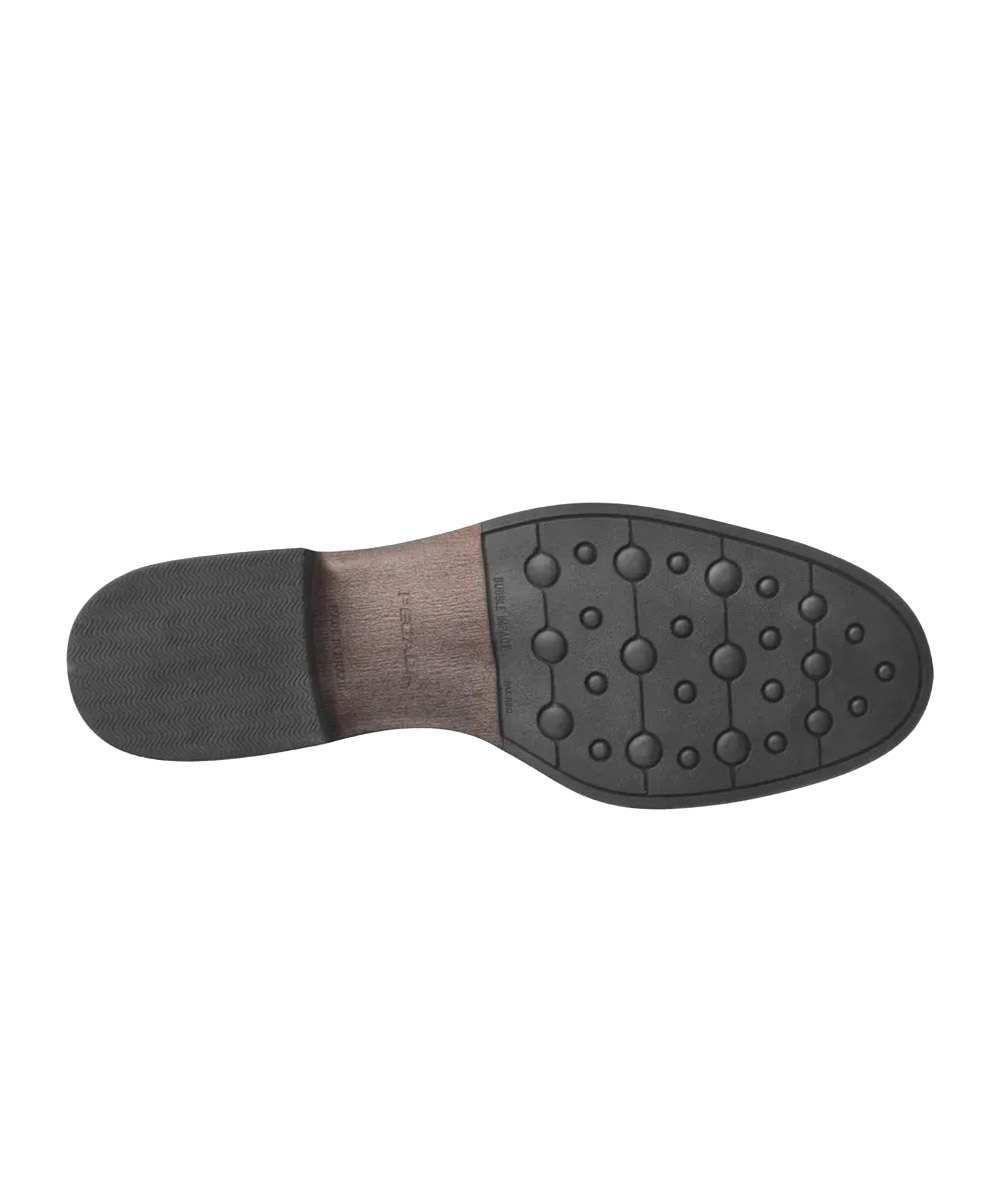 Bota Feminina Pegada Salto Bloco Elástico Couro PRETO