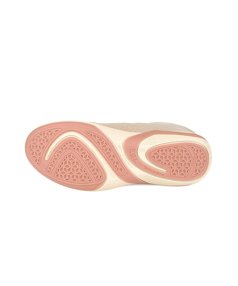 Tênis Feminino Kolosh Cano Alto Gel BEGE