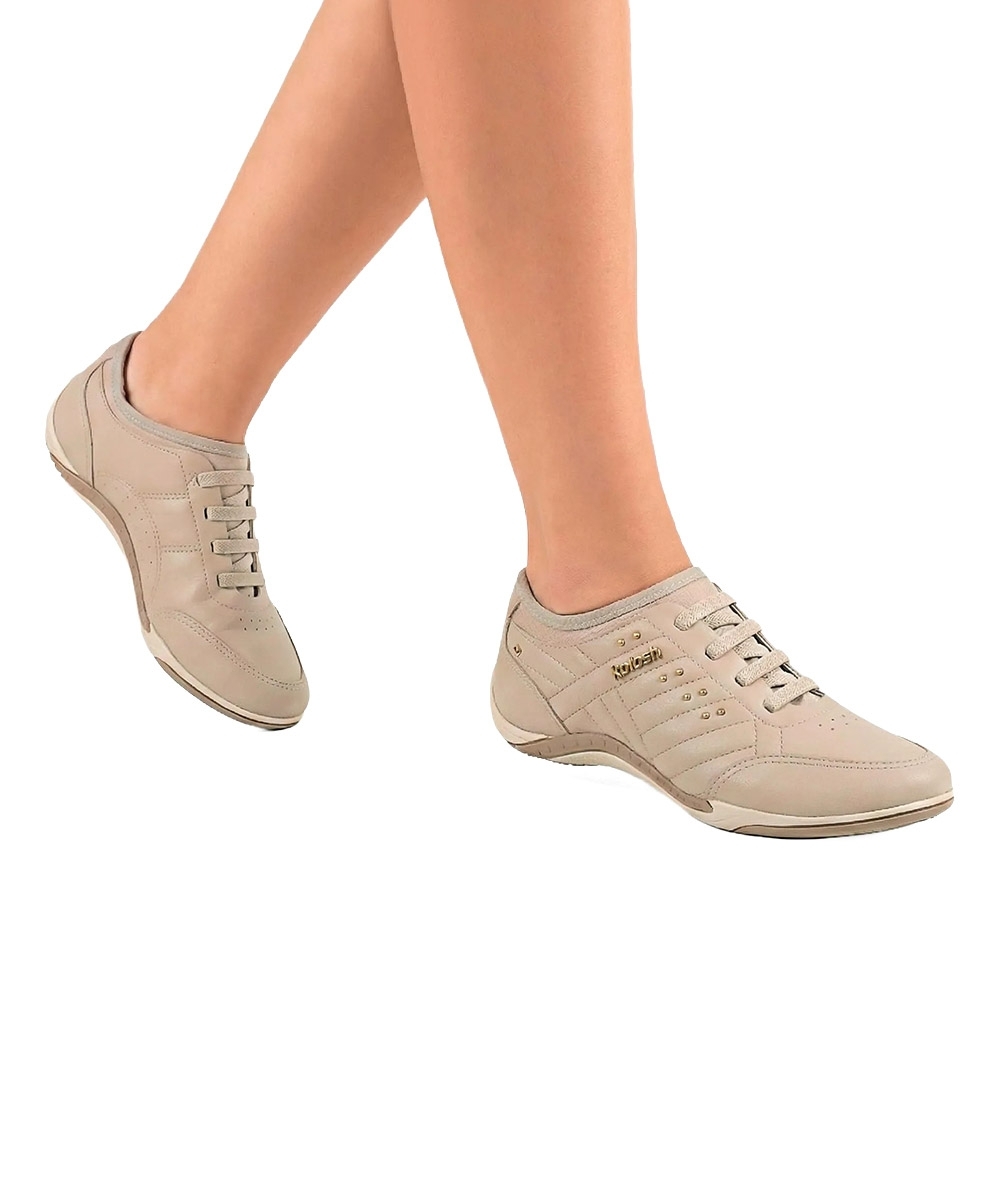 Tênis Feminino Kolosh Casual Gel Bege