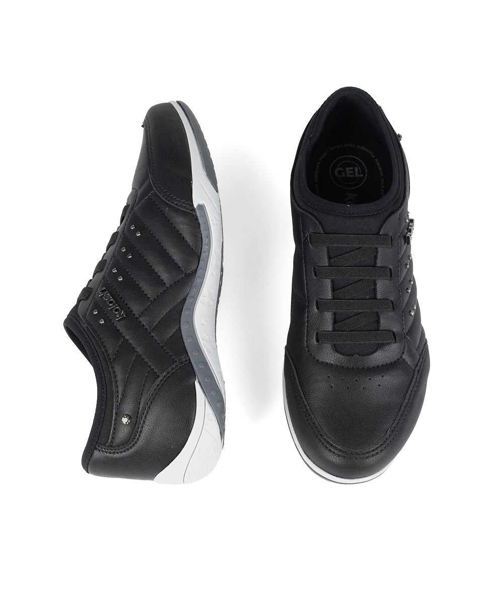 Tênis Feminino Kolosh Casual Gel Preto