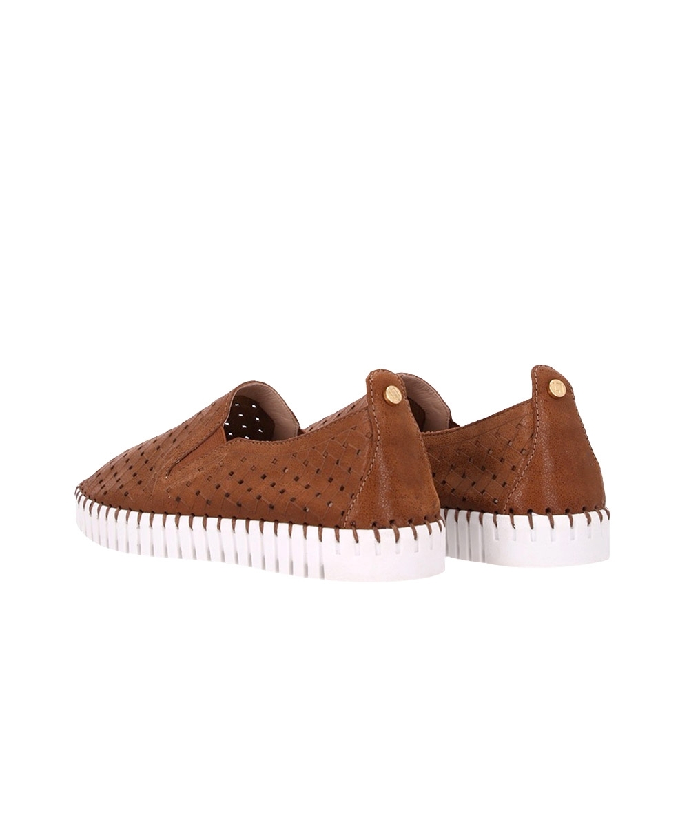 Tênis Feminino Luz Da Lua Toscana Couro Marrom
