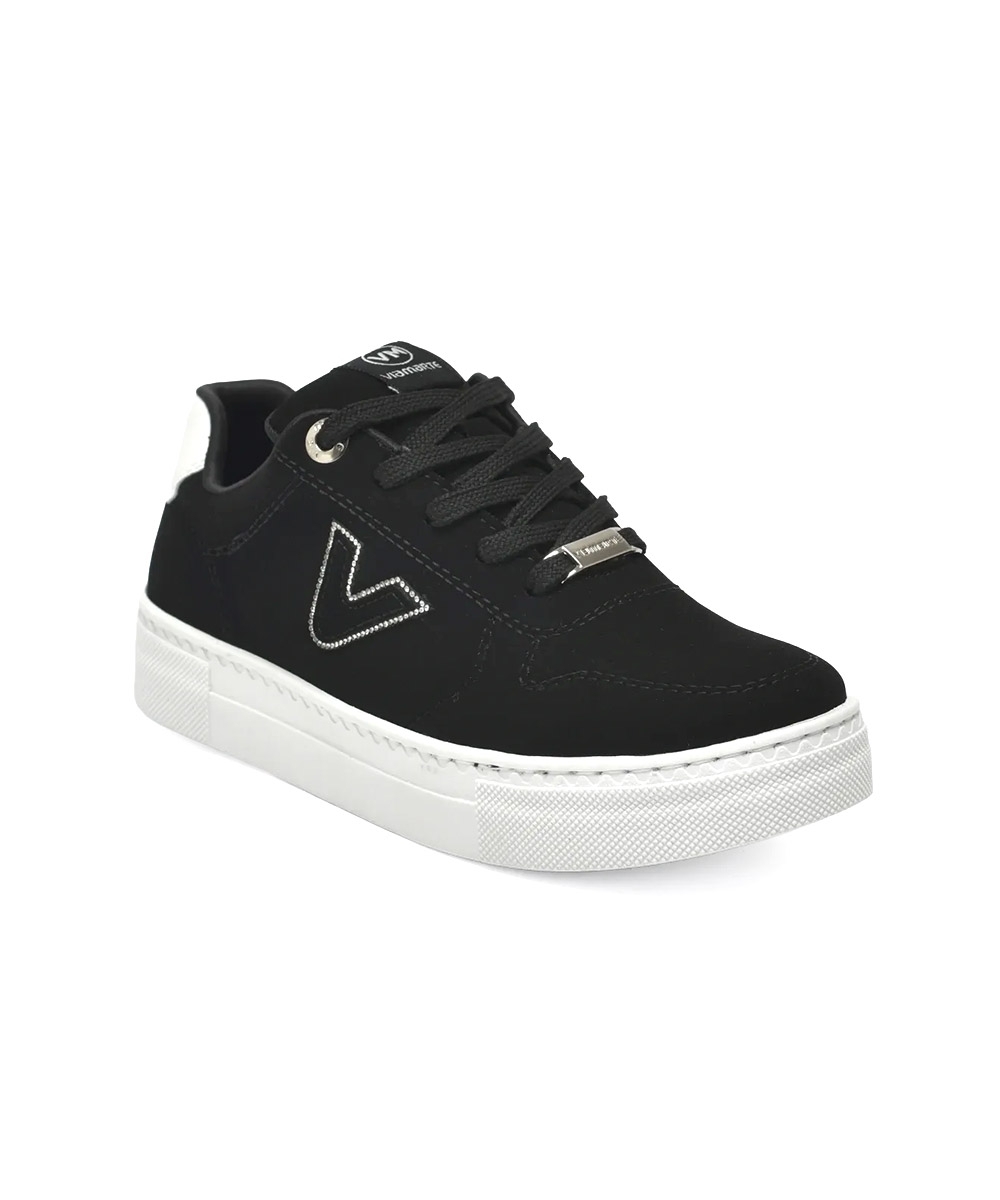 Tênis Feminino Via Marte V Casual Preto