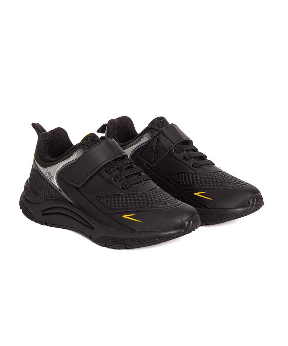 Tênis Infantil Klin New Sport Preto/amarelo