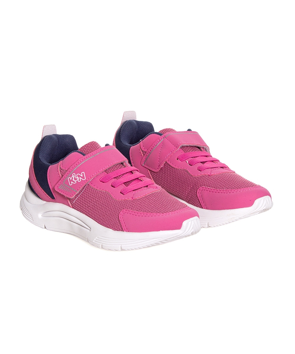 Tênis Infantil Klin New Sport Calce Fácil Pink