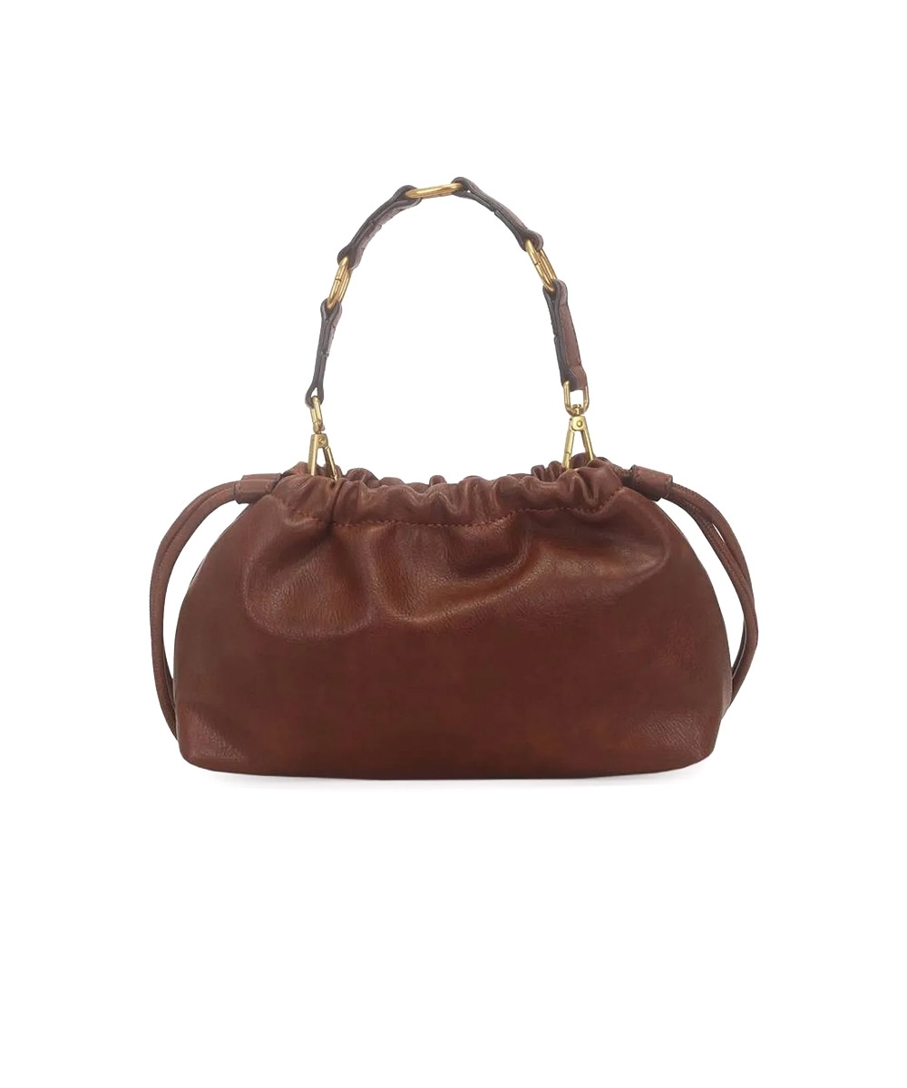 Bolsa Transversal Wj Hobo Marrom