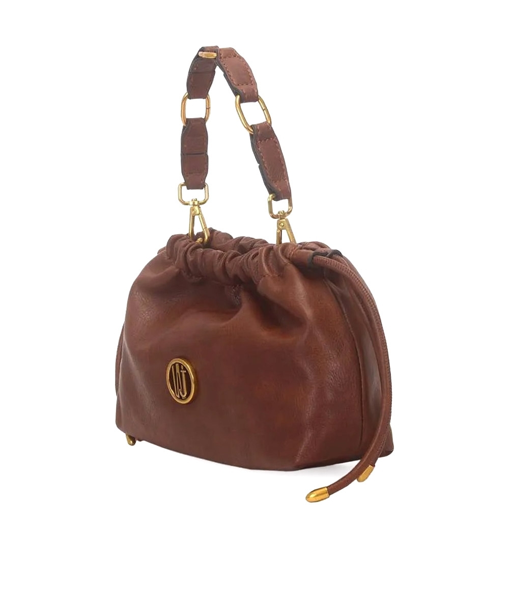 Bolsa Transversal Wj Hobo Marrom