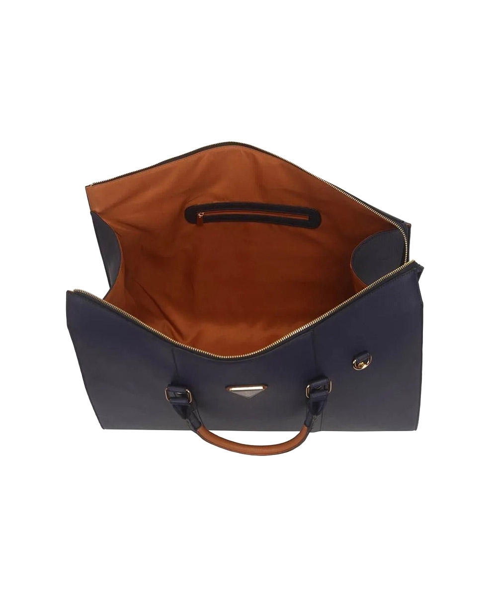 Bolsa Utilitaria Wj Grande Bicolor Metal Marinho
