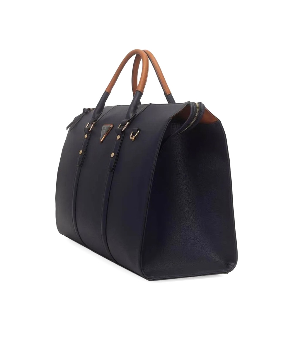 Bolsa Utilitaria Wj Grande Bicolor Metal Marinho